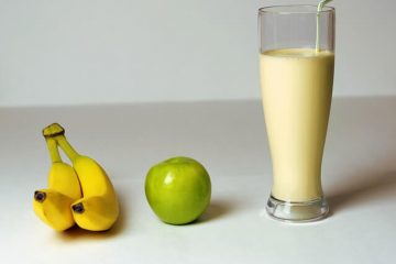 een makkelijk en snel recept voor een bananen milkshake