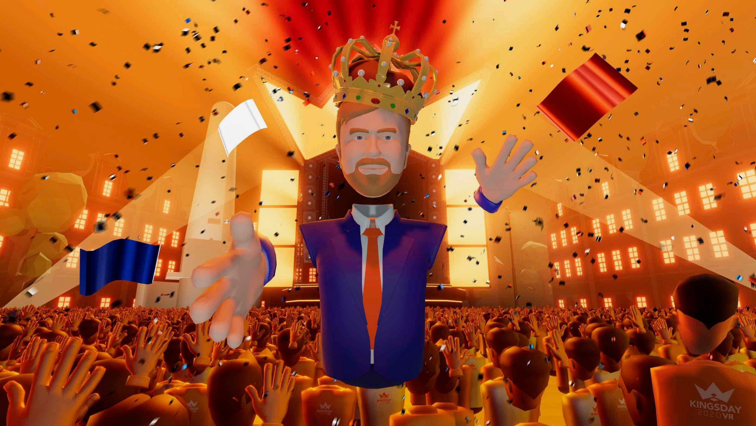 Koningsdag in virtual reality- Een festival voor het goede doel