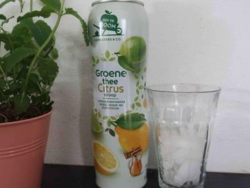 Groene Thee Citrus siroop mocktail recept