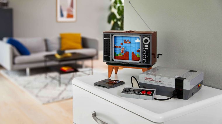 The LEGO Group onthult vandaag de LEGO Nintendo Entertainment System (NES) bouwset voor volwassenen