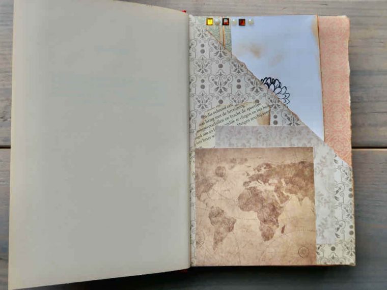 Een Altered Book Journal- DIY met uitleg