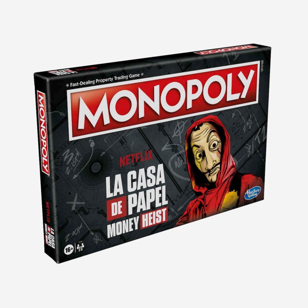Ook zo fan van de Netflix hit La Casa de Papel? Monopoly komt nu met een spel op deze hitserie 