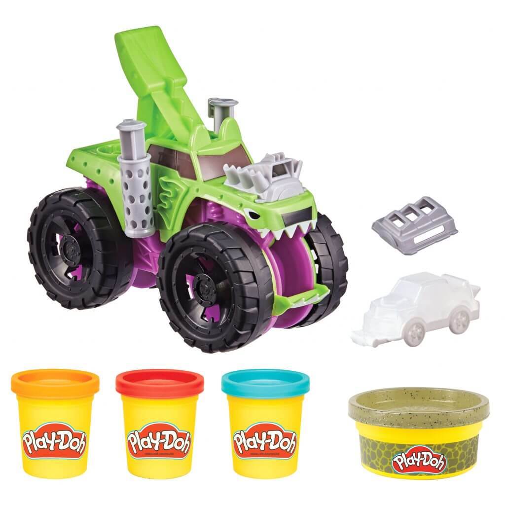 cadeau tip voor de Sint een Play-Doh Wheels Monstertruck 