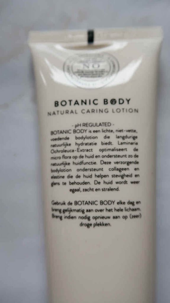 Natuurlijke ingrediënten in de bodylotion van IK Skin Perfection 