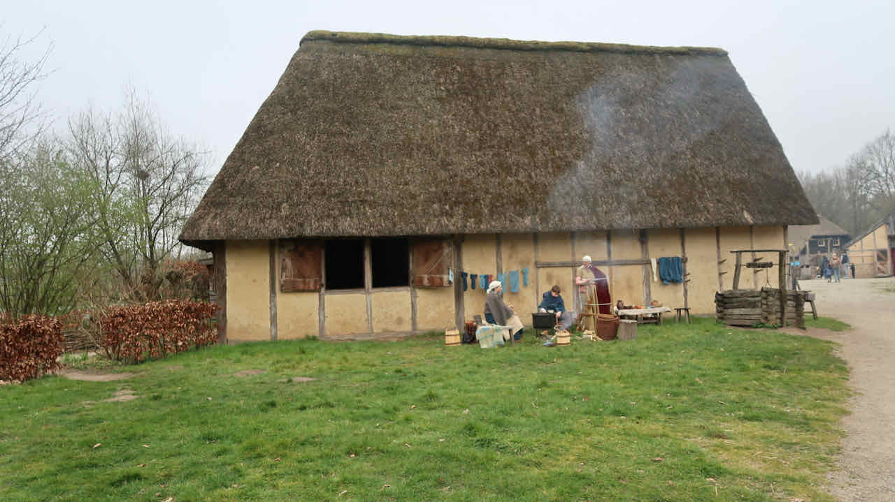 het prehistorisch dorp in Eindhoven