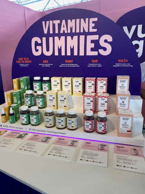 Yummie guts vitamines voor zwangere, kinderen en mannen en vrouwen.