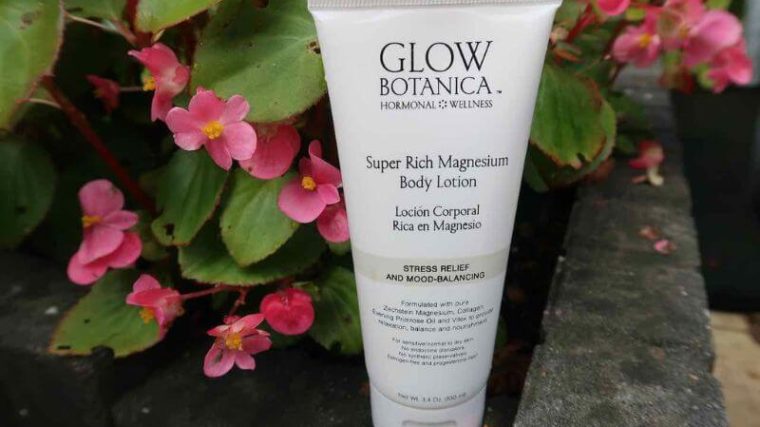 Glow Botanica bodylotion, helpt bij klachten van de overgang of menstruatie