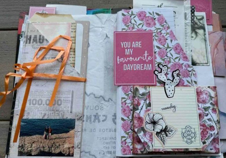 Bewaar al jouw vakantieherinneringen in een junk journal, deze maak je eenvoudig zelf
